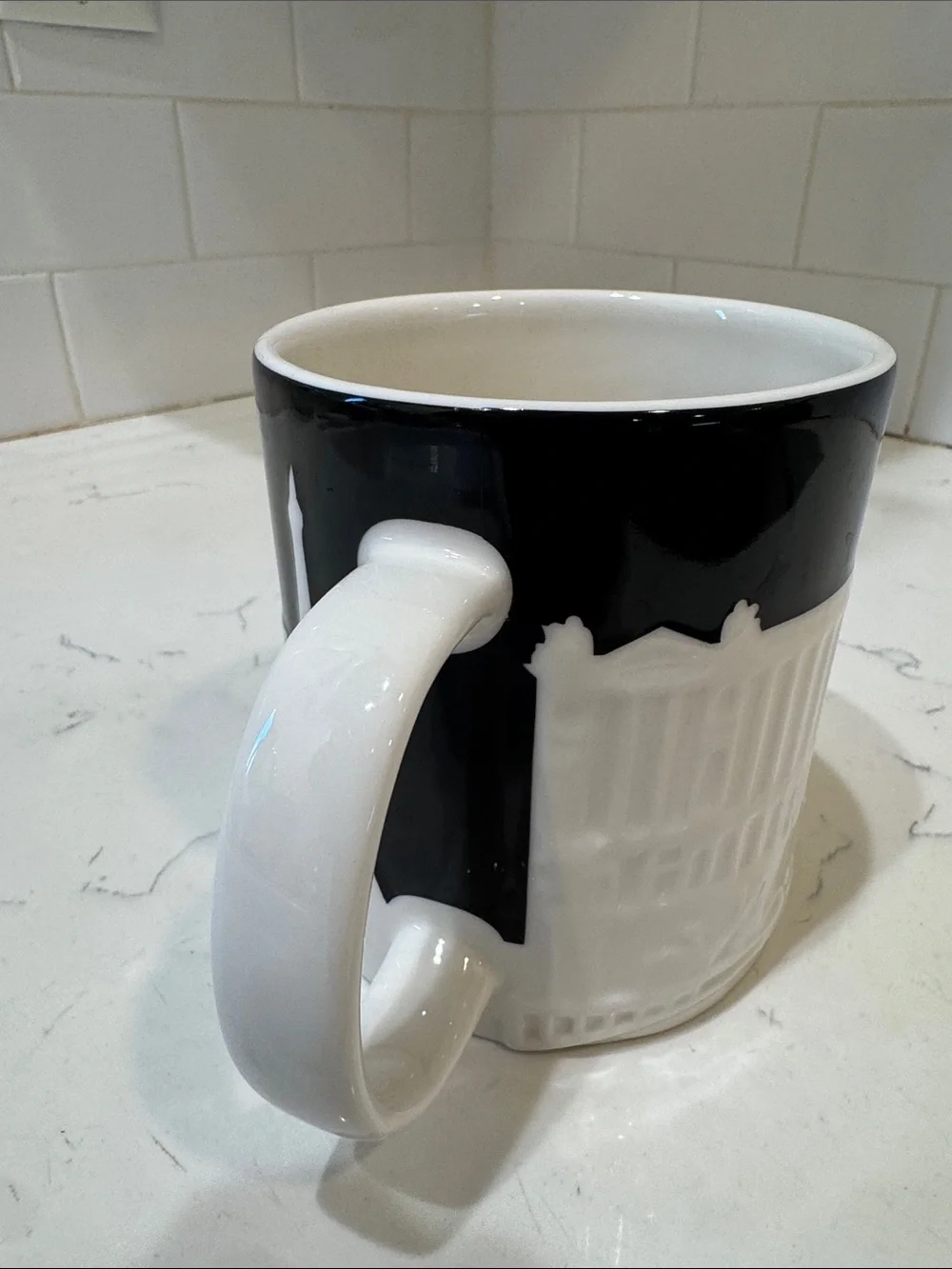Starbucks Paris Skyline Mug - Black and White 16oz - Picture 5 of 12